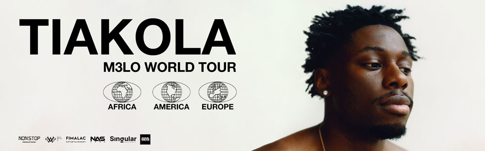 Bannière Tiakola World Tour